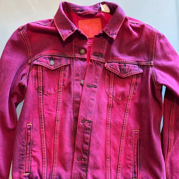 Levi's Other - Pink Levi’s Denim Jacket
